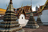 Bangkok Wat Pho, minor chedi inside the temple compound. 